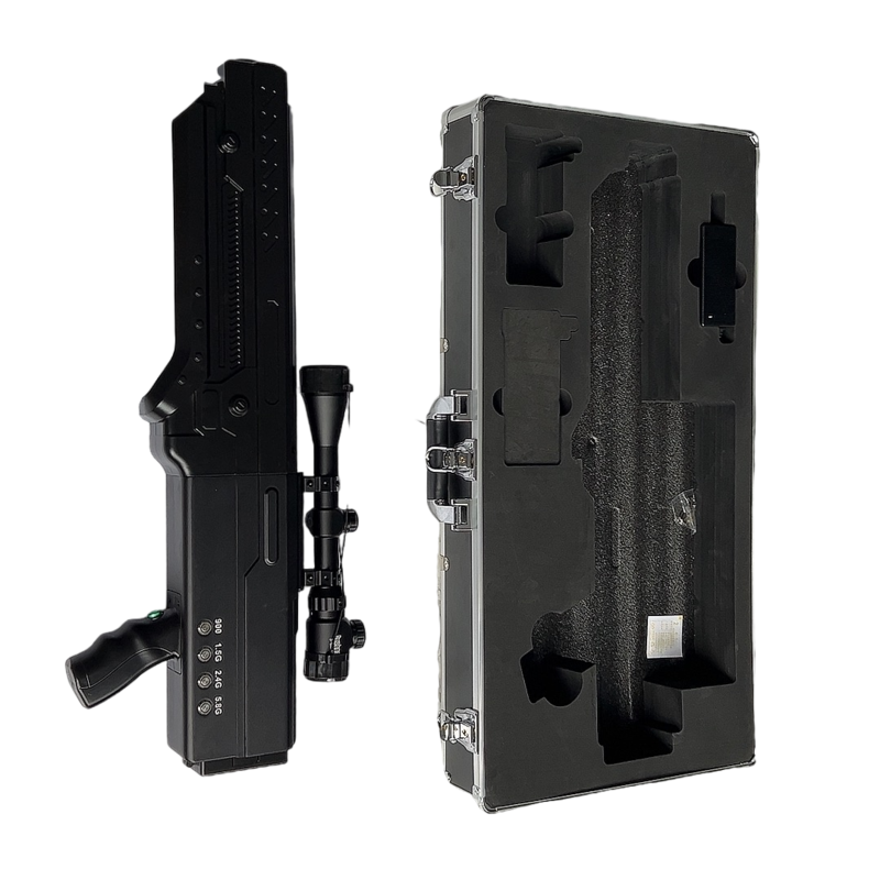  泰安手持便携式枪型低空防御反制四通道A型